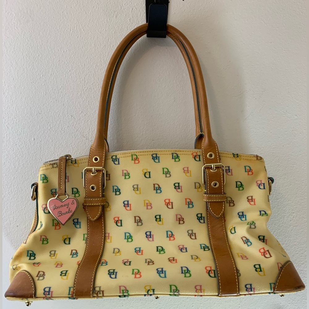 Dooney & Bourke monogram colorful purse